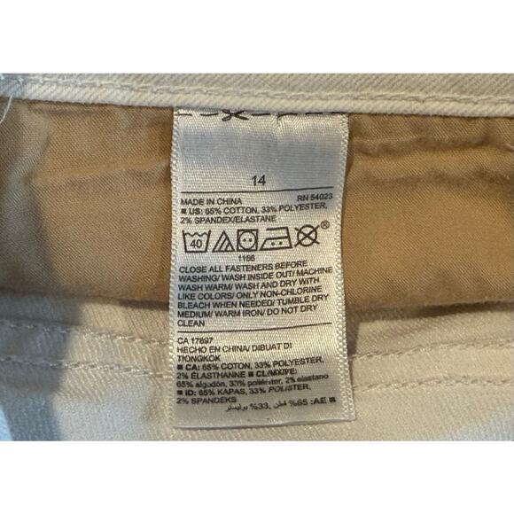 Old Navy Super Skinny White Ankle Jeans Size 14 - Picture 6 of 10